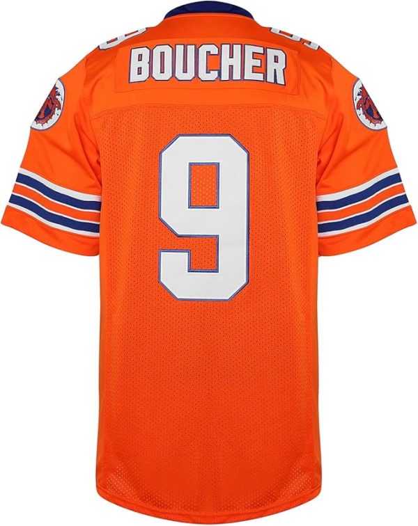 Phoneutrix Bobby Boucher #9 The Waterboy Adam Sandler Movie Mud Dogs Bourbon Bowl Football Jersey - Image 2